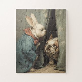 Bunny & Bulldog - Storybook Puzzle