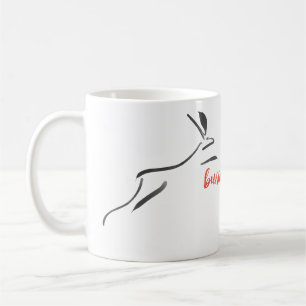 Bunny Bunny Original Malerei Rabbit Tasse