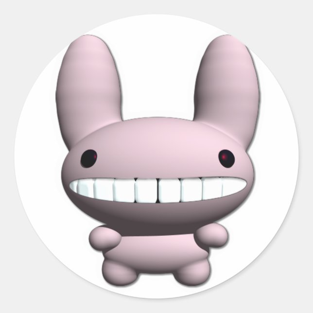 Bunny Bunny Sticker (Vorderseite)