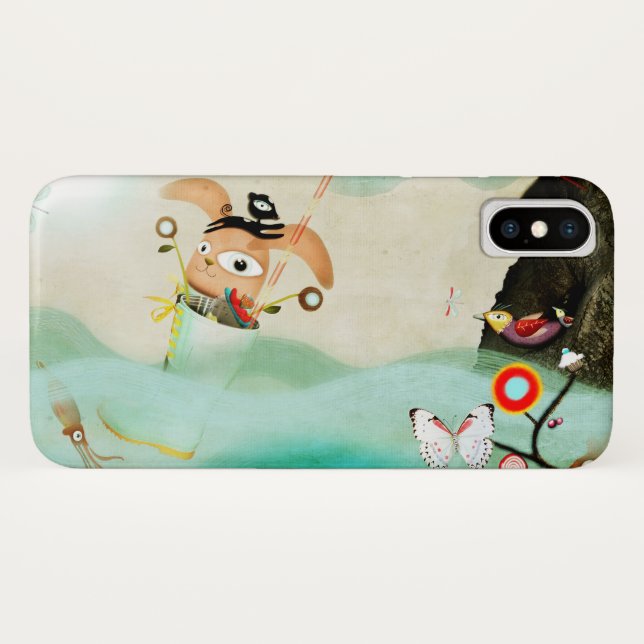 Bunny Case-Mate iPhone Hülle (Rückseite (Horizontal))