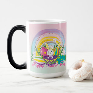 Bunny Celebrates Ostertagsmagie-Tasse Verwandlungstasse