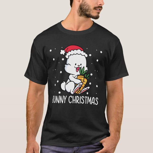 Bunny Christmas T-Shirt (Vorderseite)