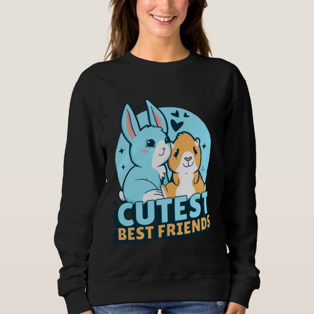 bunny cutest cute sweatshirt (Vorderseite)