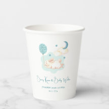 Bunny Dreams Blue Baby Dusche