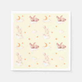 Bunny Dreams Neutral Baby Dusche Serviette