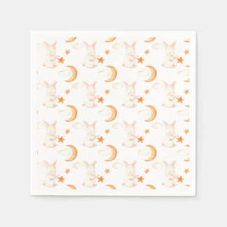 Bunny Dreams Neutral Baby Dusche Serviette