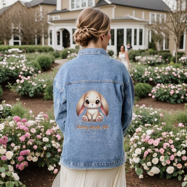 Bunny Eared Wonder Jeansjacke (Hochzeit Rückseite)