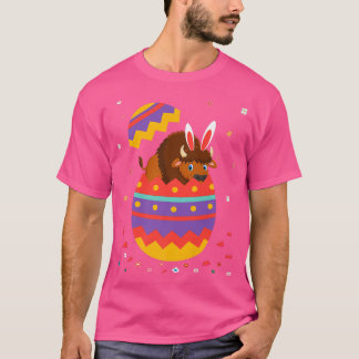 Bunny Ears Eggs Anzug Cute Easter Day Graphic Bi T-Shirt