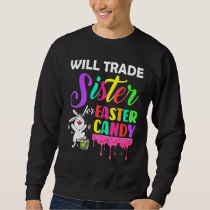 Bunny Eat Chocolate Eggs wird Handelsregister für  Sweatshirt