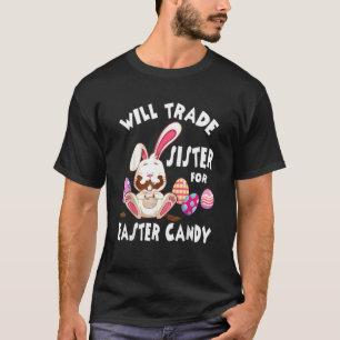 Bunny Eat Chocolate Eggs wird Handelsregister für T-Shirt