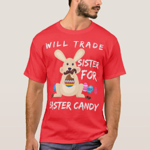 Bunny Eat Chocolate Eggs wird Handelsregister für T-Shirt