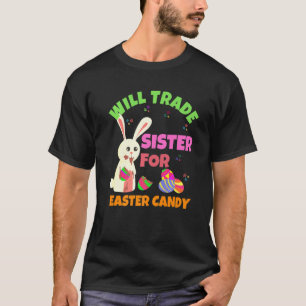 Bunny Eat Chocolate Eggs wird Handelsregister für T-Shirt