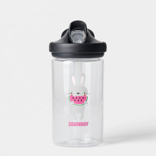 Bunny Eating Watermelon Trinkflasche