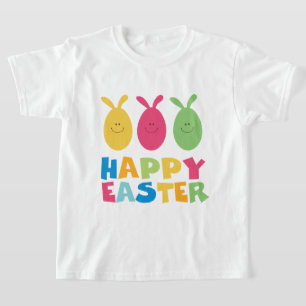 Bunny Eggs Niedlich farbenfrohe Kinder Happy Oster T-Shirt