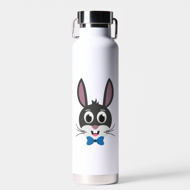 Bunny Face Boy-32886 Trinkflasche (Vorne)