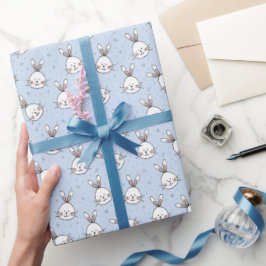Bunny Face Oaster Wrapping Paper - Niedlich & fest Geschenkpapier
