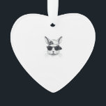 Bunny Face with Sunglasses Cap Easter Day for Boys Ornament<br><div class="desc">Bunny Face with Sunglasses Cap Easter Day for Boys Men Kids T-Shirt_1</div>