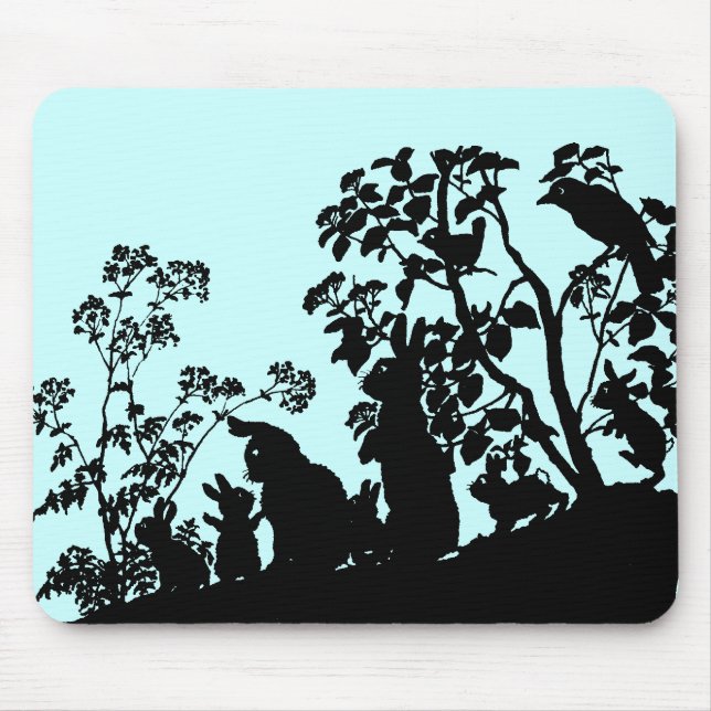 Bunny Family Mousepad (Vorne)