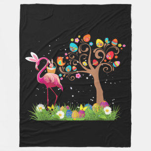 Bunny Flamingo Oster 2021 Niedliche Flamingo Lie Fleecedecke