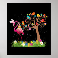 Bunny Flamingo Oster 2021 | Niedliche Flamingo Lie