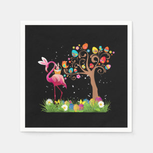 Bunny Flamingo Oster 2021   Niedliche Flamingo Lie Serviette