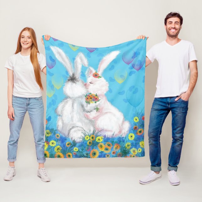 Bunny Fleece Blanket - Umarmung (Beispiel)