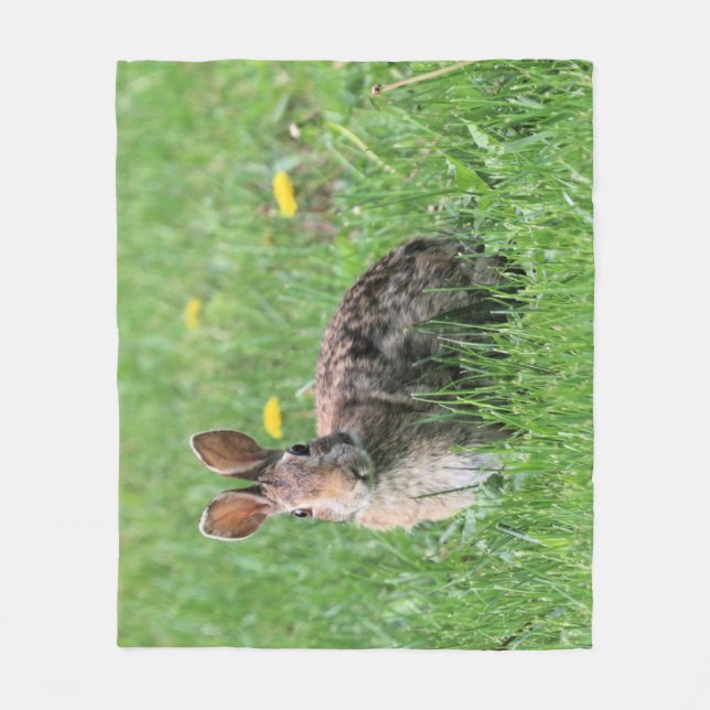 Bunny Fleecedecke (Vorderseite)