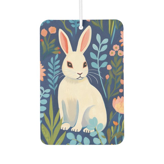 Bunny Floral Autolufterfrischer (Vorderseite)