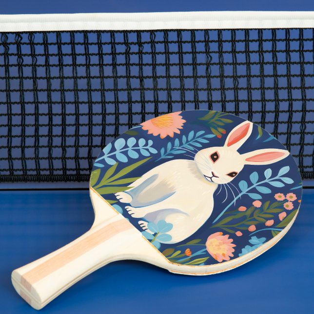 Bunny Floral Tischtennis Schläger (InSitu)