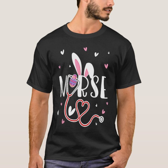 Bunny  for Dad Nurse Doctor T-Shirt (Vorderseite)