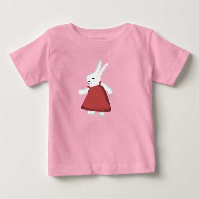 Bunny Funny Baby T-shirt (Vorderseite)