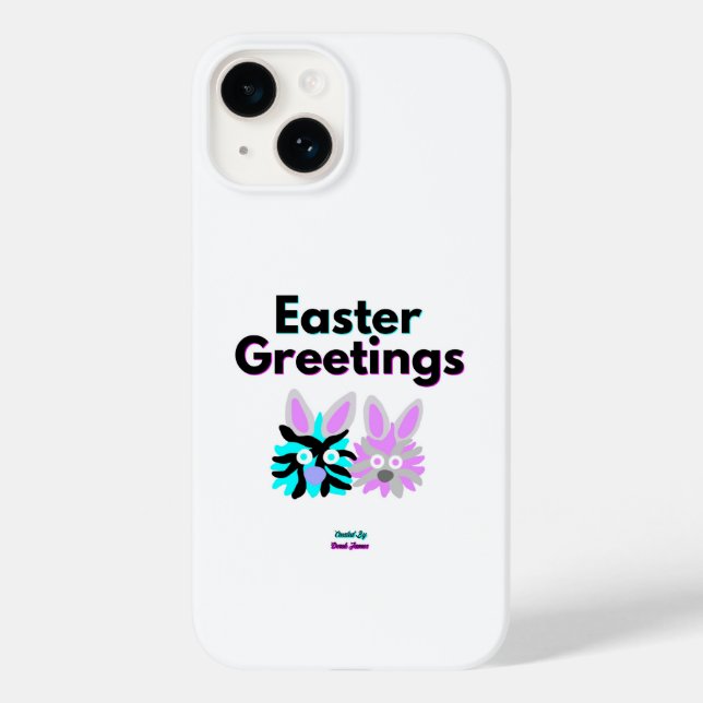 Bunny Fuzzies Apple iPhone 14 Fall Case-Mate iPhone Hülle (Rückseite)