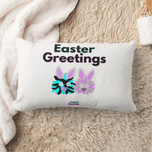 Bunny Fuzzies Lumbar Pillow Lendenkissen