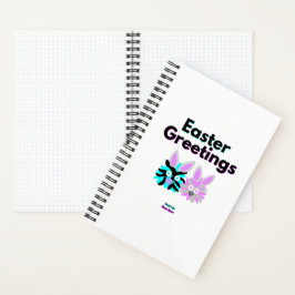 Bunny Fuzzies Spiral Notebook (14 cm x 21,6 cm) Notizbuch