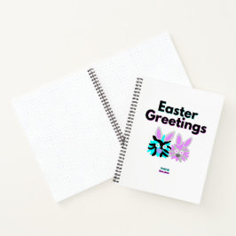 Bunny Fuzzies Spiral Notebook (21,6 cm x 28 cm) Notizbuch