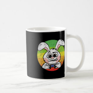 Bunny Gaming Ostereier Jagd Videospiel Kontrolle Kaffeetasse