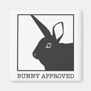 BUNNY GENEHMIGT MAGNET