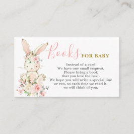 Bunny Girl Bringen Sie eine Book Card Begleitkarte