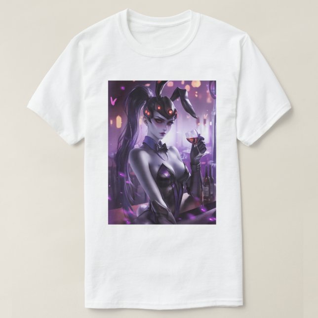 Bunny Girl Widowmaker 15 T-Shirt (Design vorne)