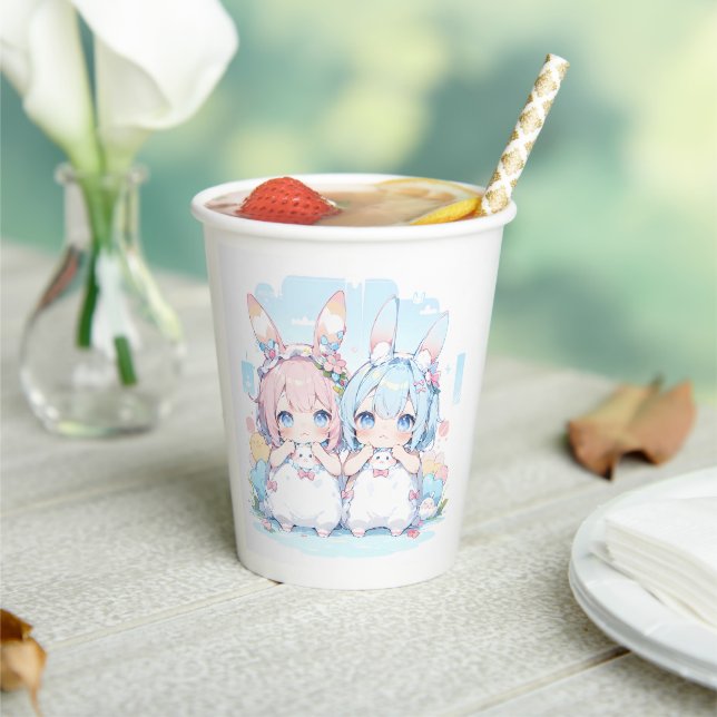 Bunny Girls Pappbecher (In Situ)