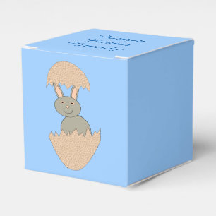 Bunny Hatching from Egg Weird Custom Gevor Box Geschenkschachtel