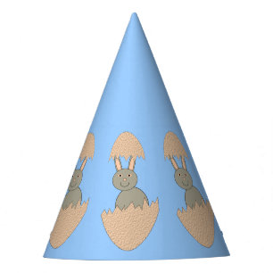 Bunny Hatching von Egg Weird Party Hat Partyhütchen