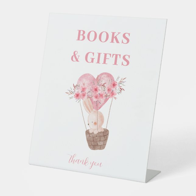 Bunny Hearts Little Valentine Bücher & Geschenke U Sockelschild (Vorderseite)