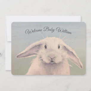 Bunny Hello Einladung