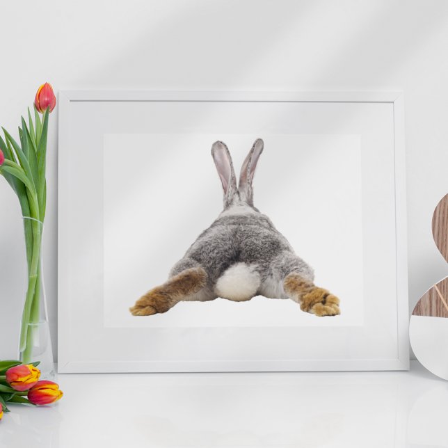 Bunny Hintern Rabbit Bubble Kinderzimmer Child Poster (Von Creator hochgeladen)