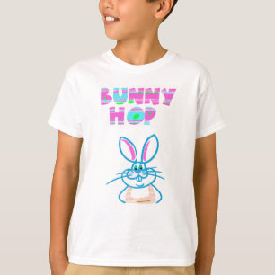 BUNNY HOP EASTER YOUTH T - SHIRT