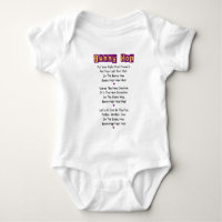 Bunny Hop Texte Baby T - Shirt Baby Bodysuit
