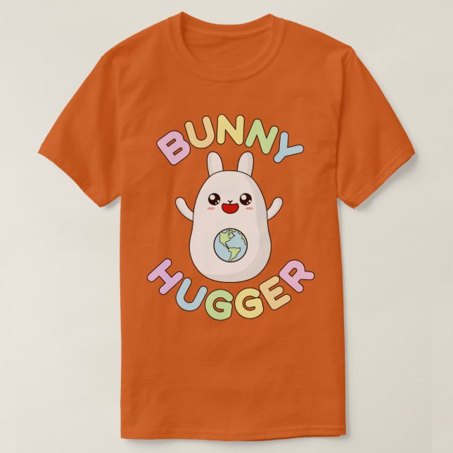 Bunny Hugger Greta Thunberg Alias Tribute 1 T-Shirt (Design vorne)