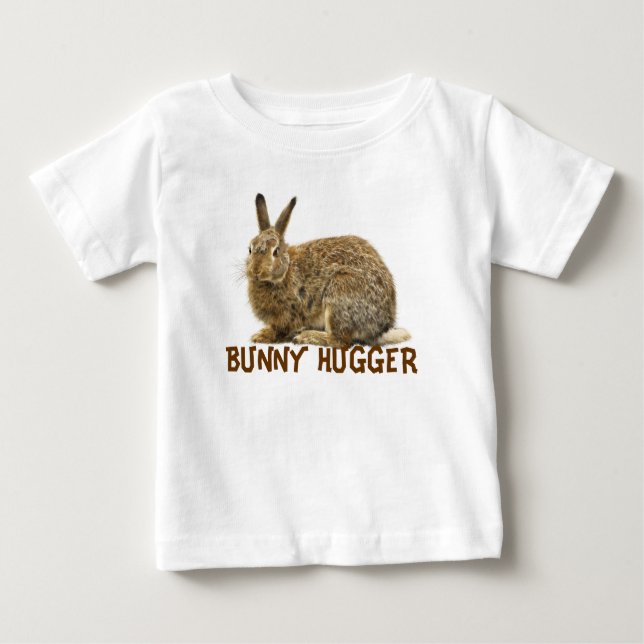 BUNNY HUGGER Wild Rabbit Collection Baby T-shirt (Vorderseite)