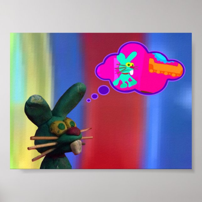 Bunny Imagines wird animiert Poster (Vorne)